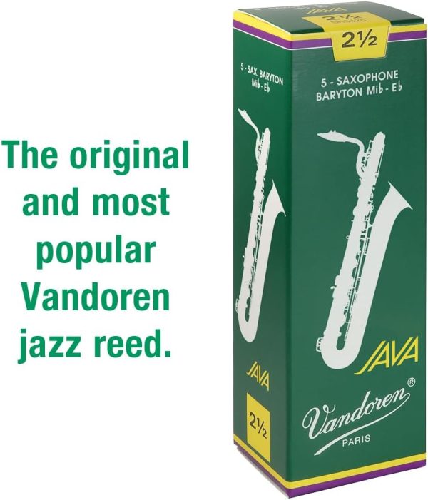 Bari Sax Reeds Strength 2.5 Multicolour Brass-1