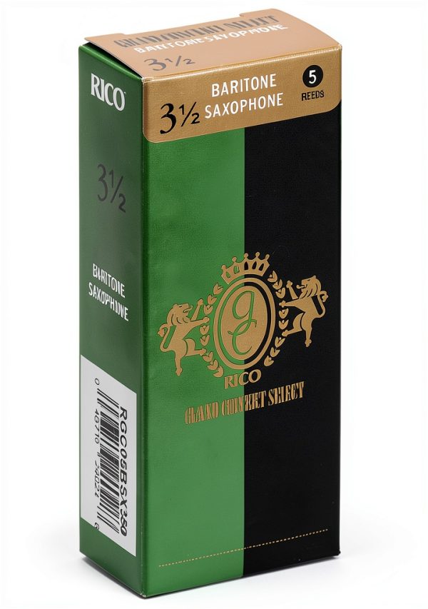 Grand Concert Baritone Sax Reed Strength 3.5 Cane-2