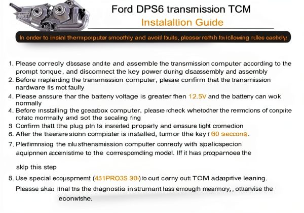 Ford Focus 2.0L Transmission Control Module by Dasbecan-5