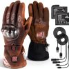 Heated Riding Gloves BORLENI Polyester Waterproof-0