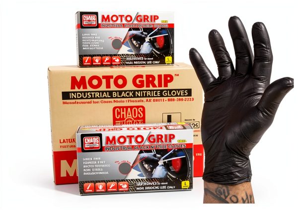 Heavy Duty Nitrile Gloves Automotive Unisex-0