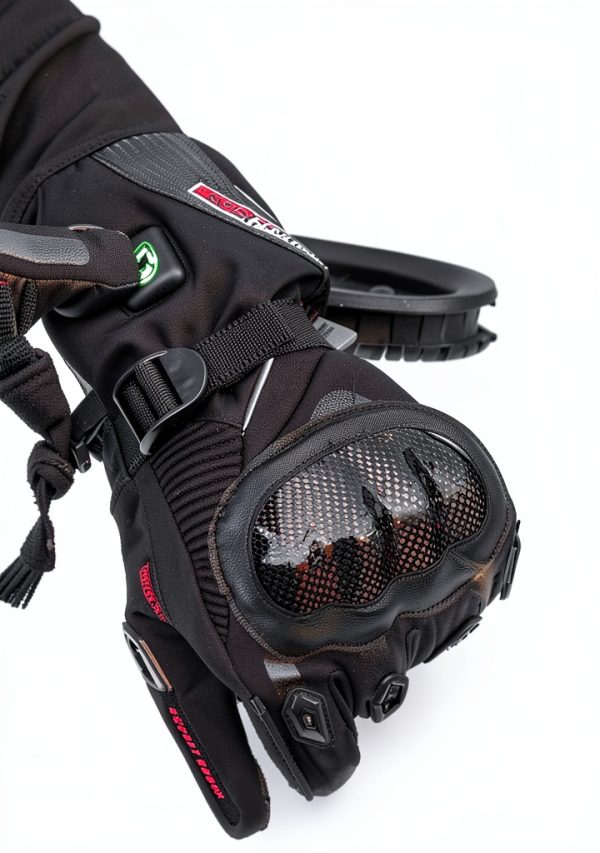 Heated Riding Gloves BORLENI Polyester Waterproof-4