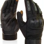 KUMGIM Motorcycle Gloves Black Tactical Riding Gloves ZSST001 Small-0