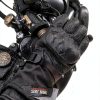 BORLENI Motocross Riding Gloves Waterproof Nylon Large Red/Black-4