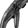 Leather Motorcycle Gloves Jackets 4 Bikes Padded Water Resistant Black-6