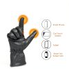 Milwaukee Heated Leather Motorcycle Gloves Black Rechargeable Battery-2