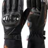 BORLENI Motocross Riding Gloves Waterproof Nylon Large Red/Black-0
