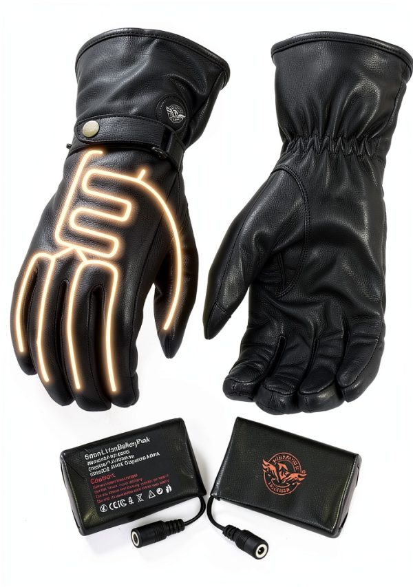 Milwaukee Leather Heated Gloves Men’s Black 5X-Large Rechargeable-0