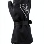 KLIM Snowmobiling Gloves Gore‑Tex 3M Thinsulate Black Fiery Red-0
