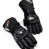 BORLENI Motocross Riding Gloves Waterproof Nylon Large Red/Black-1