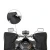YUNVI Waterproof Motorcycle Gloves Black One Size ATV Hand Muffs-5