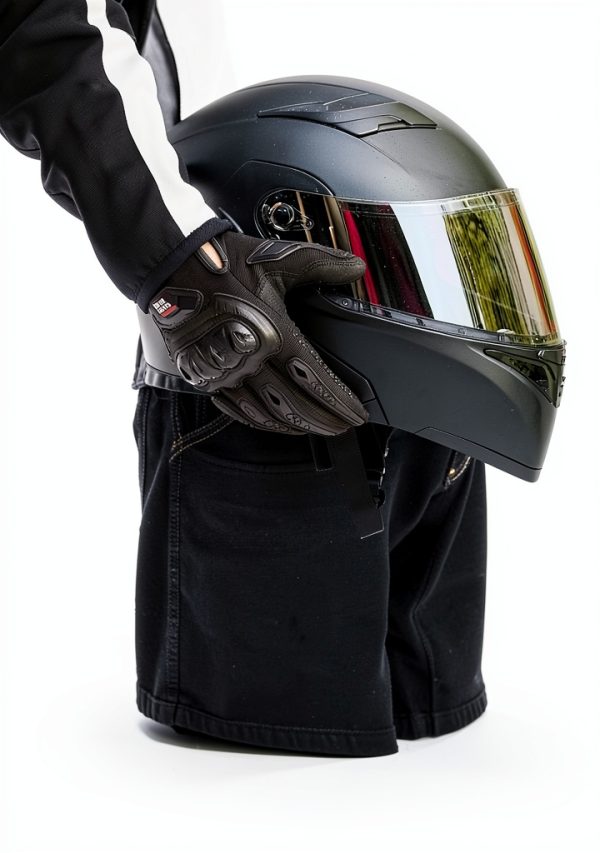 Motorcycle Gloves KEMIMOTO Touchscreen Shell Anti‑Slip Black XL-5