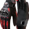 Motorcycle Gloves KEMIMOTO Touchscreen Shell Anti‑Slip Black XL-0