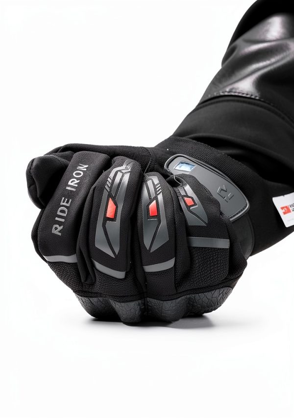 Winter Motorcycle Gloves for Men & Women Waterproof Warm Cold Weather Riding Gloves with Touchscreen for ATV UTV Riding, Road Racing, Snowmobile, Motocross-6