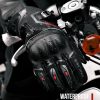 Winter Motorcycle Gloves for Men & Women Waterproof Warm Cold Weather Riding Gloves with Touchscreen for ATV UTV Riding, Road Racing, Snowmobile, Motocross-7